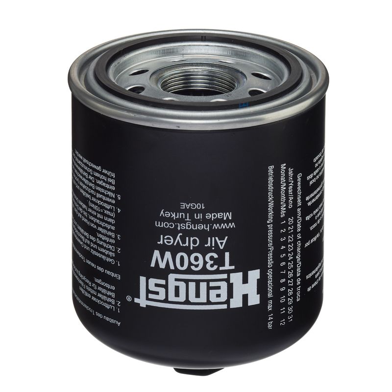 Lufttrocknerpatrone, Druckluftanlage