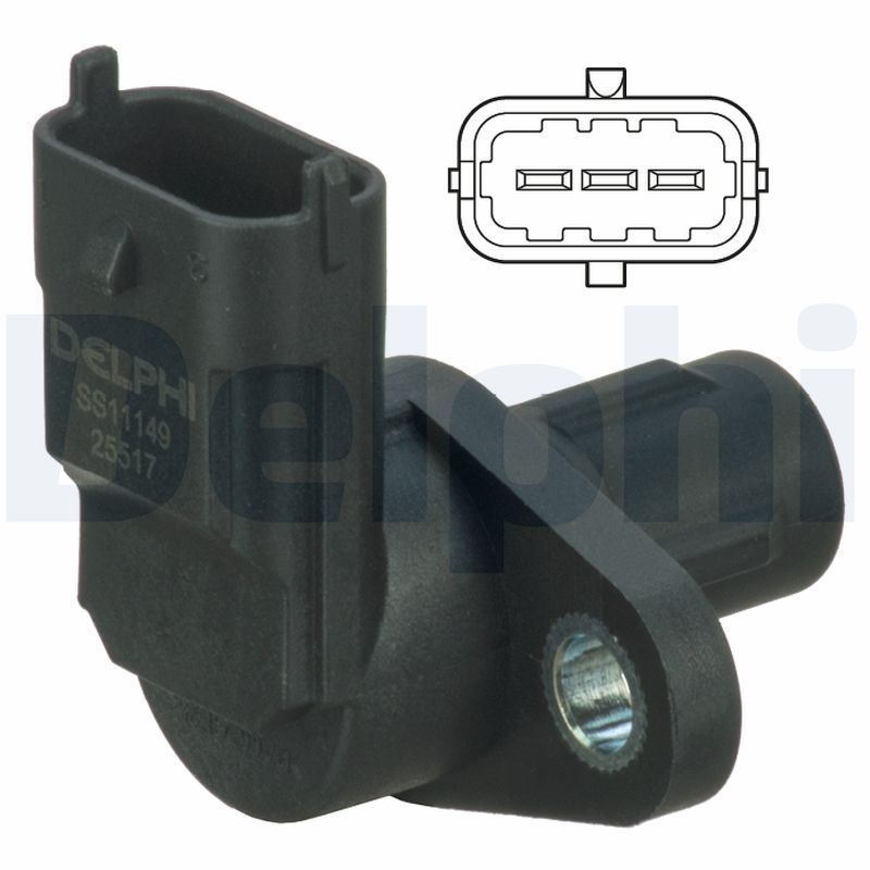 Nockenwellensensor passt zu: IVECO DAILY III, DAILY IV, DAILY V, DAILY VI, FIAT DUCATO, UAZ PATRIOT 2.3D/3.0CNG/3.0D 12.01-