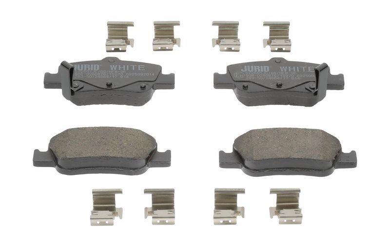 Bremsbelagsatz, Scheibenbremse