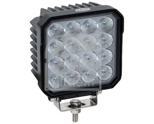 Arbeitslampe (LED, 9V, 10-30V, 48W, 4320lm, lEDs Anzahl: 16x3W, höhe: 136mm, breite: 110mm, tiefe: 65mm, mit Deutsch-Stecker, rechteckig)