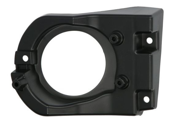 Stoßstangengitter vorne L (mit Löchern für Halogenscheinwerfer, kunststoff, schwarz) passt zu: TOYOTA COROLLA CROSS 08.22-