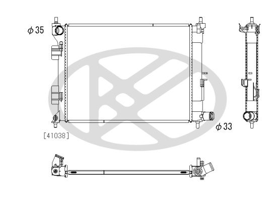 Kühler, Motorkühlung