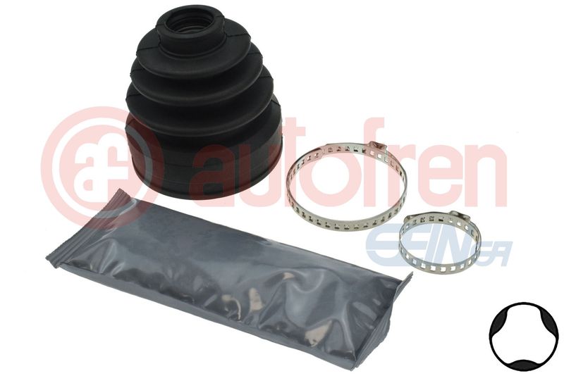 Faltenbalgsatz, Antriebswelle