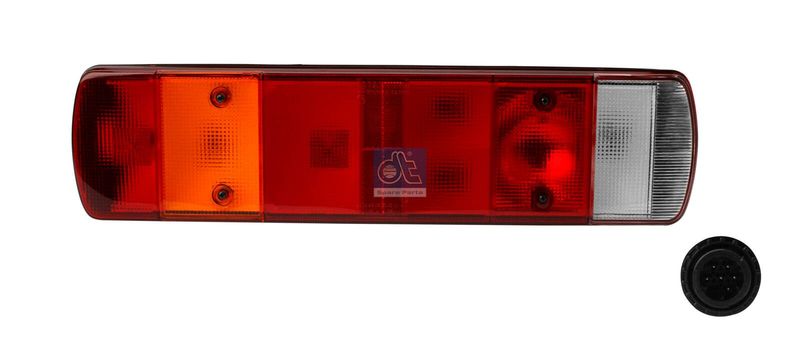 Lampe hinten R (24V, seitlicher abstand, stecker: AMP 1.5/Side Bayonet 7PIN) passt zu: SCANIA 4 05.95-04.08