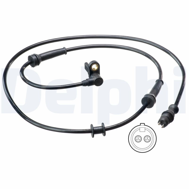 ABS-Sensor vorne L passt zu: ALFA ROMEO GTV, SPIDER, FIAT MAREA, LANCIA LYBRA 1.2-3.2 09.94-10.05