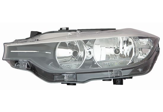 Scheinwerfer L (H7/H7/LED/PY21W, elektrisch, mit motor) passt zu: BMW 3 F30, F31, F80 10.11-06.19