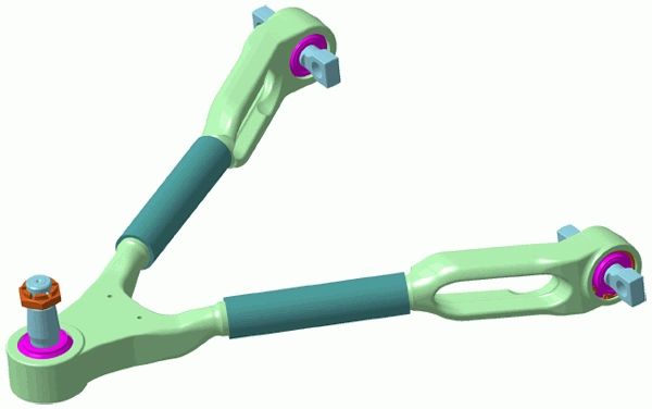 Lenker, Radaufhängung