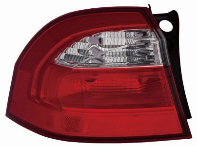 Lampe hinten R (äußerer Teil, P21/5W/P21W) passt zu: KIA RIO II, RIO III Hatchback 5D