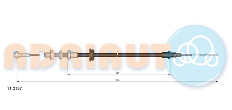 Seilzug, Betriebsbremse