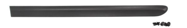 Body Strip Tür hinten R (schwarz) passt zu: FIAT DOBLO I 03.01-12.05