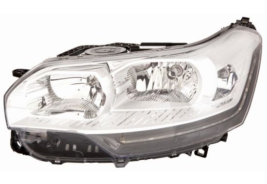 Scheinwerfer R (H1/H7/H7/LED, elektrisch, mit motor) passt zu: CITROEN C5 III 01.11-06.17