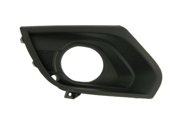 Stoßstangengitter vorne L (mit Löchern für Halogenscheinwerfer, kunststoff, schwarz, zertifikat TÜV) passt zu: OPEL CORSA E Hatchback 09.14-05.19