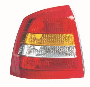 Lampe hinten L (P21/5W/P21W, blinkerfarbe gelb, glasfarbe rot) passt zu: OPEL ASTRA G Hatchback 02.98-12.09