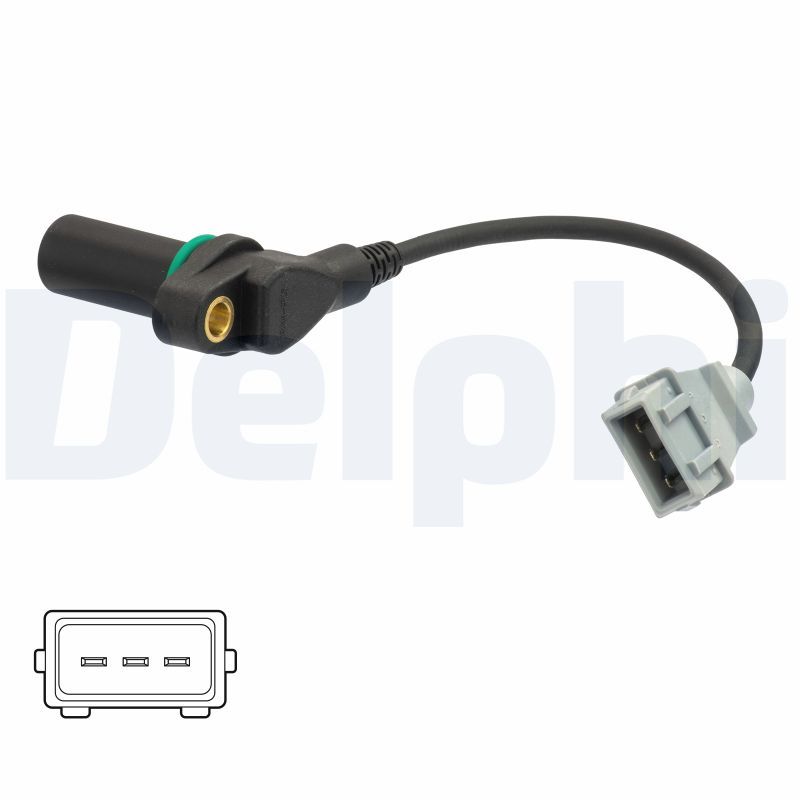 Kurbelwellensensor passt zu: VW LT 28-35 II, LT 28-46 II, TRANSPORTER T4 2.5D/2.8D 09.95-07.06