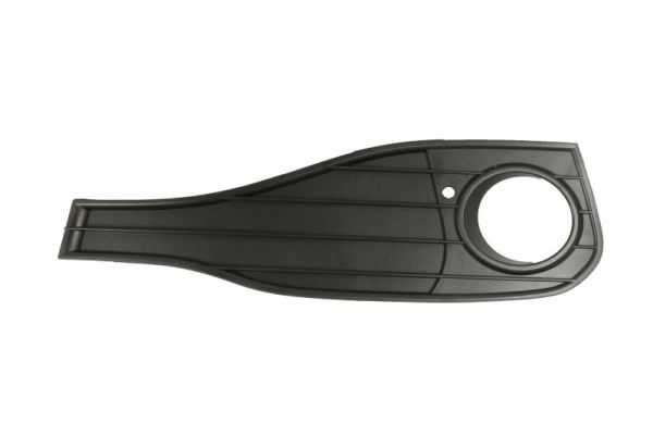 Stoßstangengitter vorne L (mit Löchern für Halogenscheinwerfer, kunststoff, schwarz, BASIS) passt zu: BMW 4 F32, F33, F82, F83, 4 GRAN COUPE F36 07.13-02.17