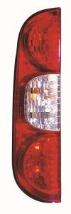 Lampe hinten L (P21/4W/P21W, blinkerfarbe durchsichtig, glasfarbe rot) passt zu: FIAT DOBLO I 11.05-01.10