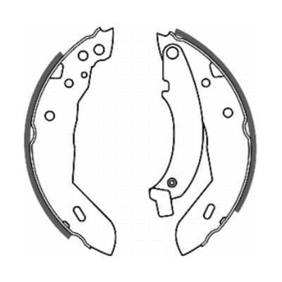 Bremsbackensatz