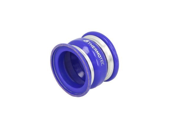 Luftkühlerschlauch (56mm/75mmx65mm, blau, Silikon) passt zu: RVI MAGNUM, PREMIUM 2, T, VOLVO 7700, 8500, 9700, 9900, A, B12, B9, FH, FH II, FH12, FL12, FM, FM II, FM12, FM9 D11A-330-DXi7 01.92-