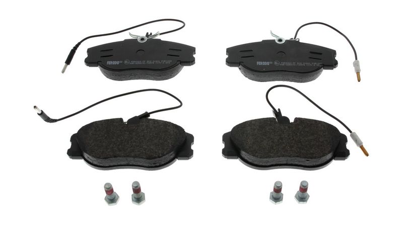 Bremsbelagsatz, Scheibenbremse