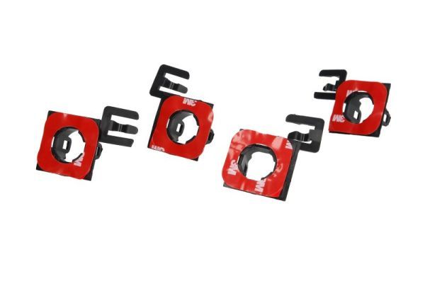 Parksensormontagesatz hinten (4Stk., kunststoff) passt zu: BMW 7 F01, F02, F03, F04 06.08-12.15