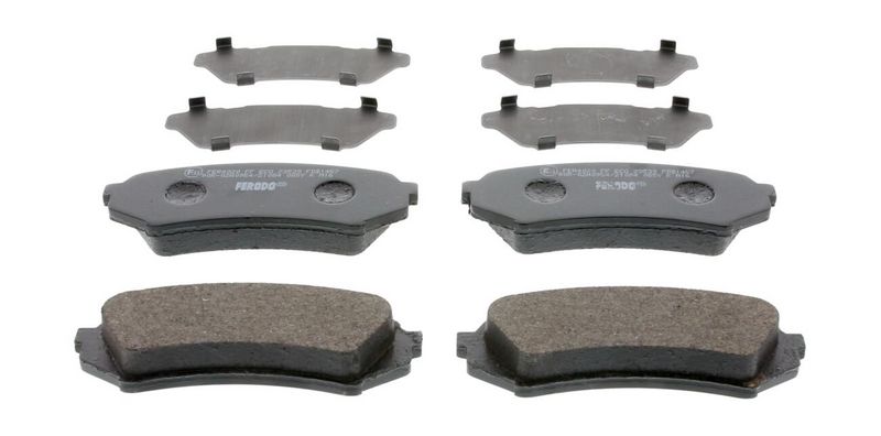 Bremsbelagsatz, Scheibenbremse