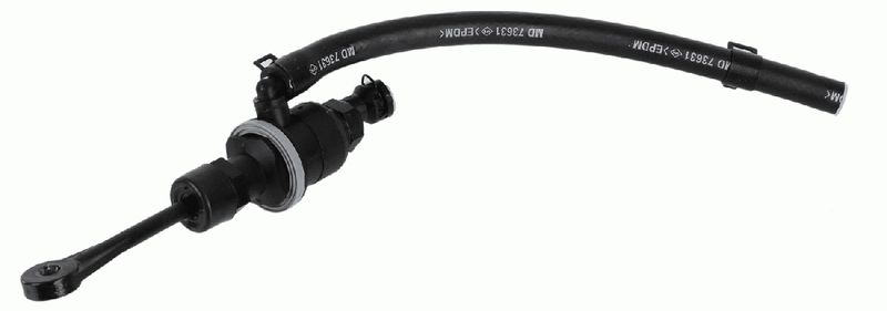 Geberzylinder, Kupplung