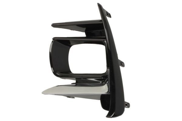 Stoßstangengitter vorne L (mit Löchern für Halogenscheinwerfer, kunststoff, chrom/schwarz) passt zu: TOYOTA SIENNA 06.17-03.20