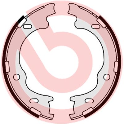 Bremsbackensatz, Feststellbremse