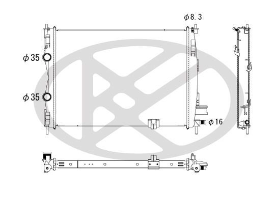Kühler, Motorkühlung