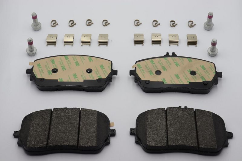 Bremsbelagsatz, Scheibenbremse