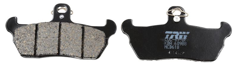 Bremsbelagsatz, Scheibenbremse