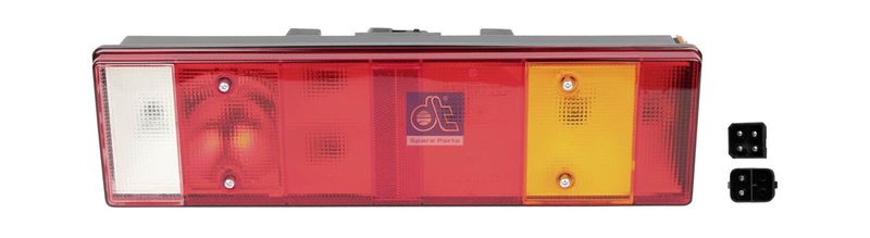 Lampe hinten R (24V, Widerschein, seitlicher abstand, stecker: 6PIN) passt zu: VOLVO FH12, FH16, FL10, FL12 09.85-