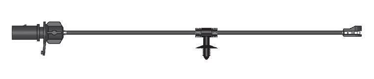 Bremsbelagverschleißsensor hinten passt zu: AUDI A4 ALLROAD B9, A4 B9, A5, A6 C8, A7, A8 D5, Q7, Q8, VW TOUAREG 1.4-4.0H 01.15-