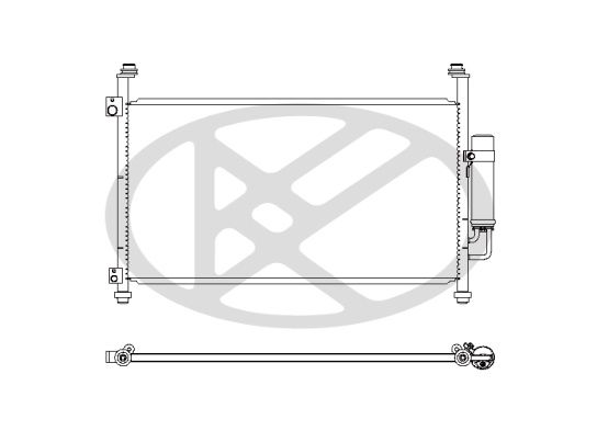 Kondensator, Klimaanlage