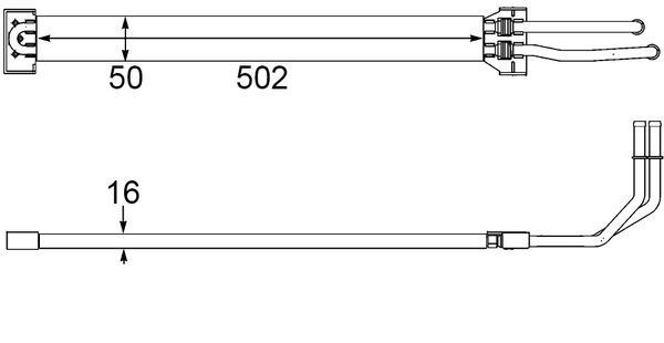 Ölkühler passt zu: PORSCHE CAYENNE, VW TOUAREG 3.0D-4.8 02.07-12.18