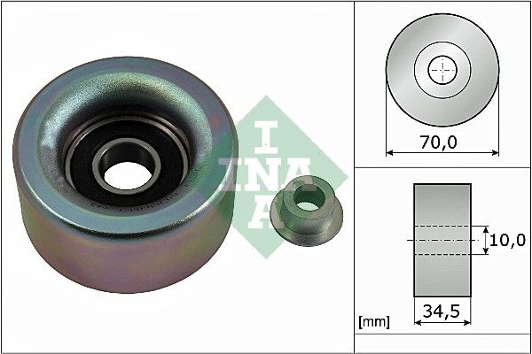 Umlenk-/Führungsrolle, Keilrippenriemen