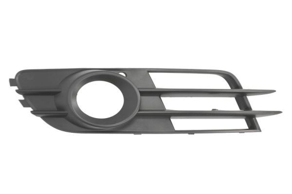 Stoßstangengitter vorne L (mit Löchern für Halogenscheinwerfer, schwarz) passt zu: AUDI A6 C7 11.10-04.15