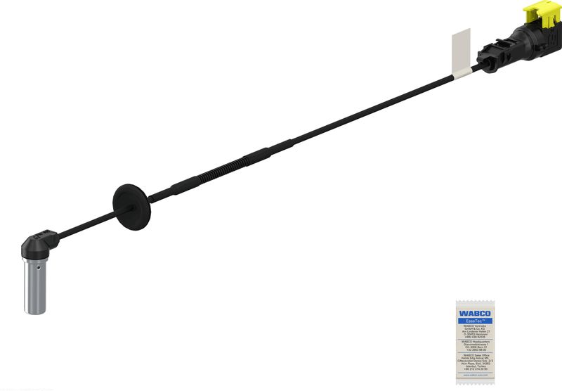 ABS-Sensor hinten L (eckig, 2850mm, 2pin) passt zu: VOLVO