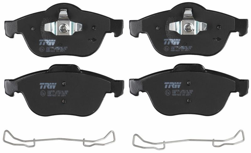 Bremsbelagsatz, Scheibenbremse