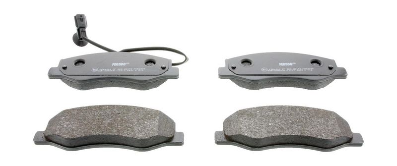 Bremsbelagsatz, Scheibenbremse