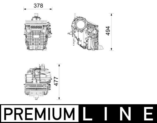 Verdampfer, Klimaanlage